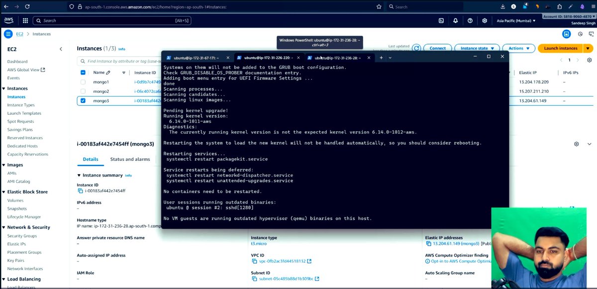 sandeepdev_code's tweet image. Today I took a session on Deploying Distributed Databases on AWS.

Code can run anywhere.
But data?

#backend #BackEndDevelopment #aws #distributeddatabases