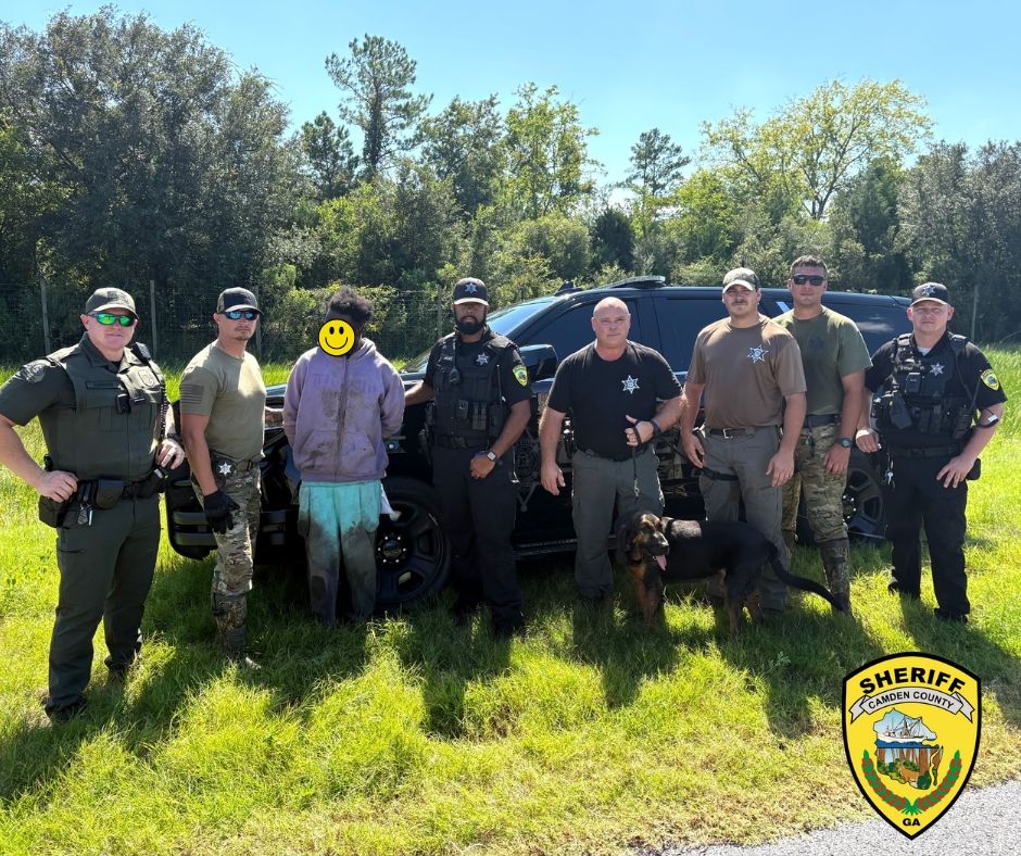 CamdenCoSheriff's tweet photo. 🚨 What began as a burglary in progress at a local towing business in Woodbine quickly escalated into a high-speed pursuit on I-95. 🚔💨 https://t.co/fpSvxTIILo