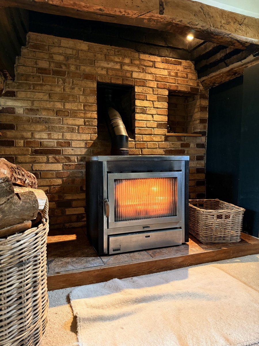Normally October before we have to light a fire 🙄
