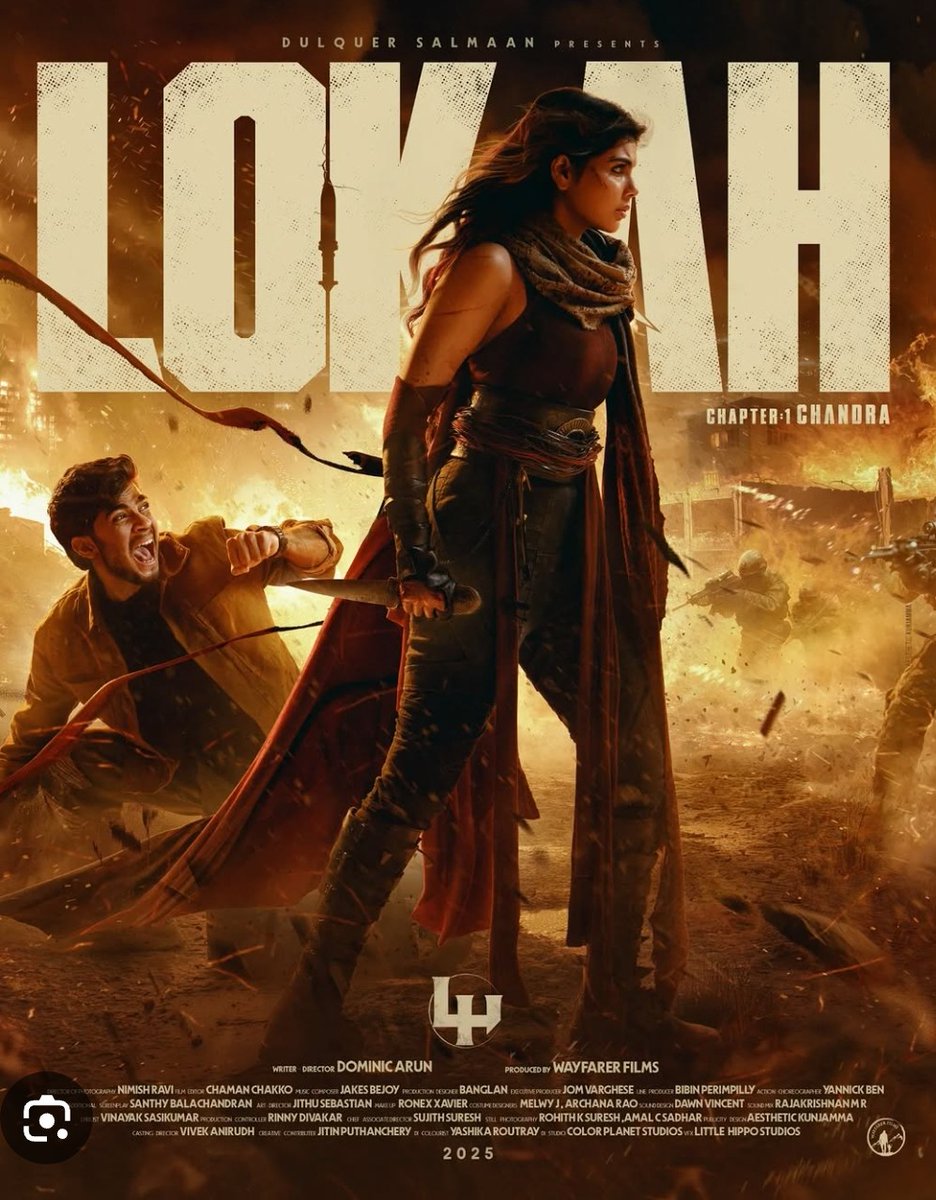 devang_1907's tweet photo. Lokah: chapter 1 - Chandra is The Best Film made in Indian Cinema. The story, acting, action, cinematography, music, direction everything in the film is top notch. Kalyani Priyadarshan is superb and dam beautiful. Just go and watch it. #lokahchapteronechandra https://t.co/q4kqS6cSiR