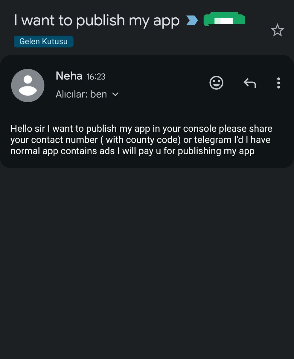 Her gün bir tane mail geliyor, nedir bu google play mevzuu, herkes red mi yiyor? Ayak üstü accountu banlatacaklar.