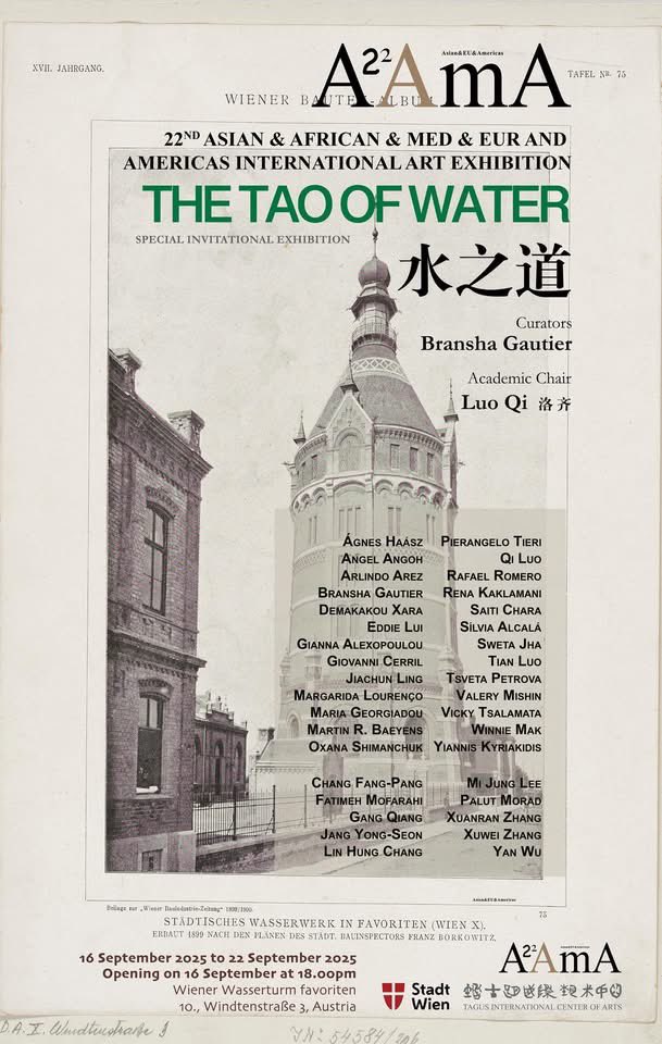 PierangeloTieri's tweet photo. Mostra d’arte contemporanea “The tao of Water” 
presso il Water Tower Museum di Vienna🇦🇹 (Wasserturm Favoriten)

(nella locandina una pittura di Tieri)
https://t.co/LcjNMKugHK 🎨
#pittura #xilografia #vienna https://t.co/8ieCDw7oq9