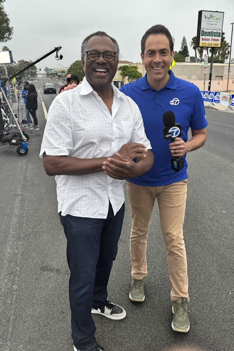 Both Marc’s ready for the 79th annual East LA Mexican Independence Day Parade - LIVE on <a href="/ABC7/">ABC7 Eyewitness News</a> at 10AM. 🇲🇽