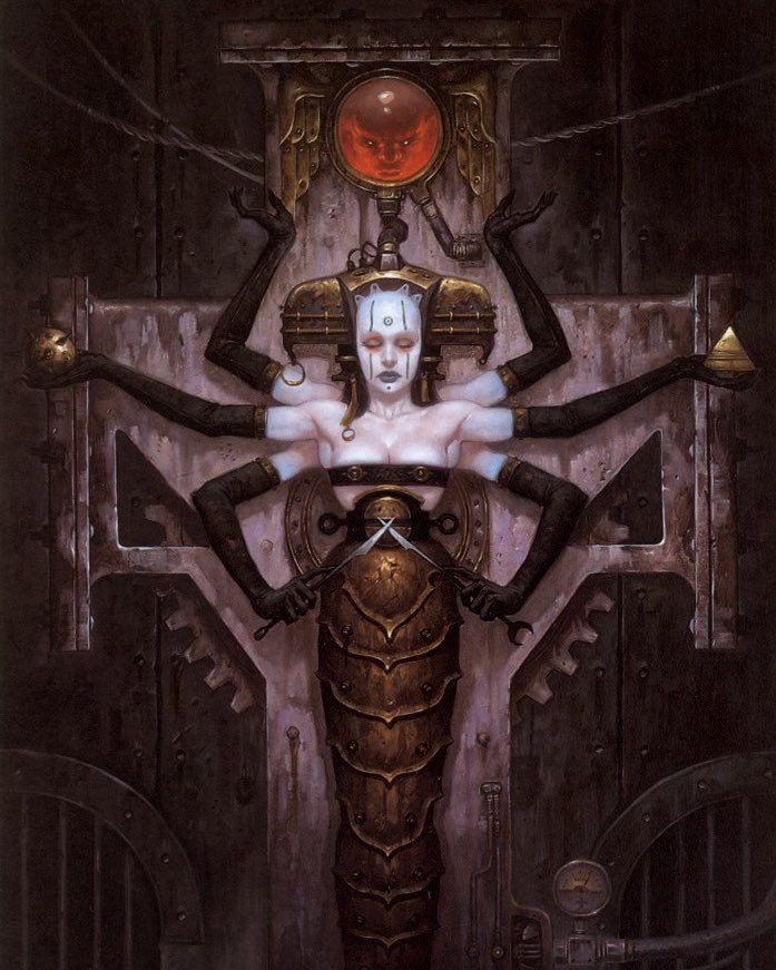 Paintings by <a href="/GeraldBrom/">BROM</a> 🔥

1st artwork for Doom 😈🔥