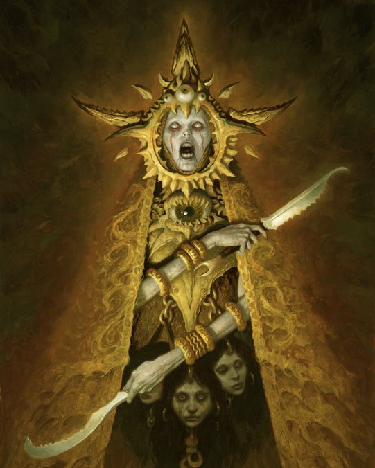 HeavyMetalInk's tweet image. Paintings by @GeraldBrom 🔥

1st artwork for Doom 😈🔥