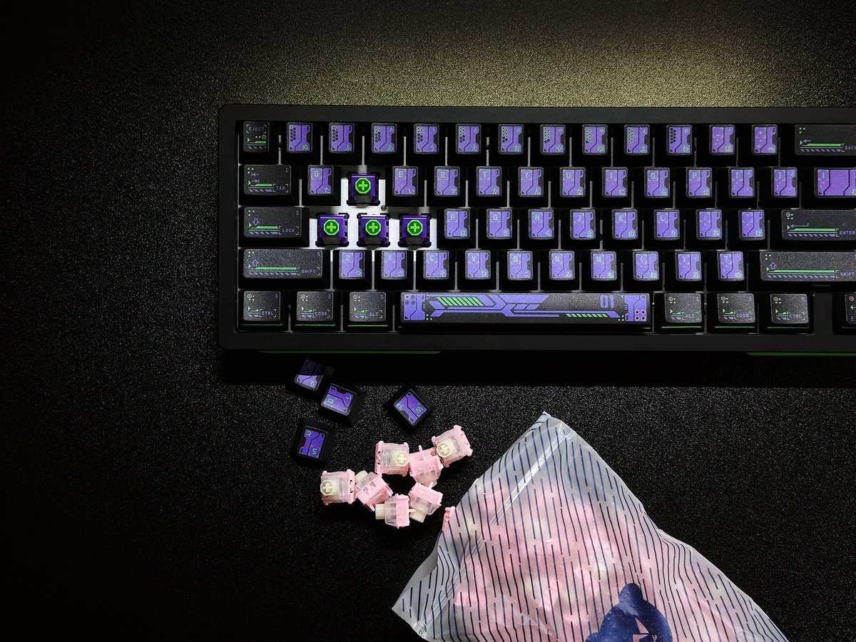 jaxontechhh's tweet image. Chilkey Slice68 HE, alu case, 0.005 RT, 8kHz – Online September 30th! #chilkey #slice68he #chilkeykeyboard