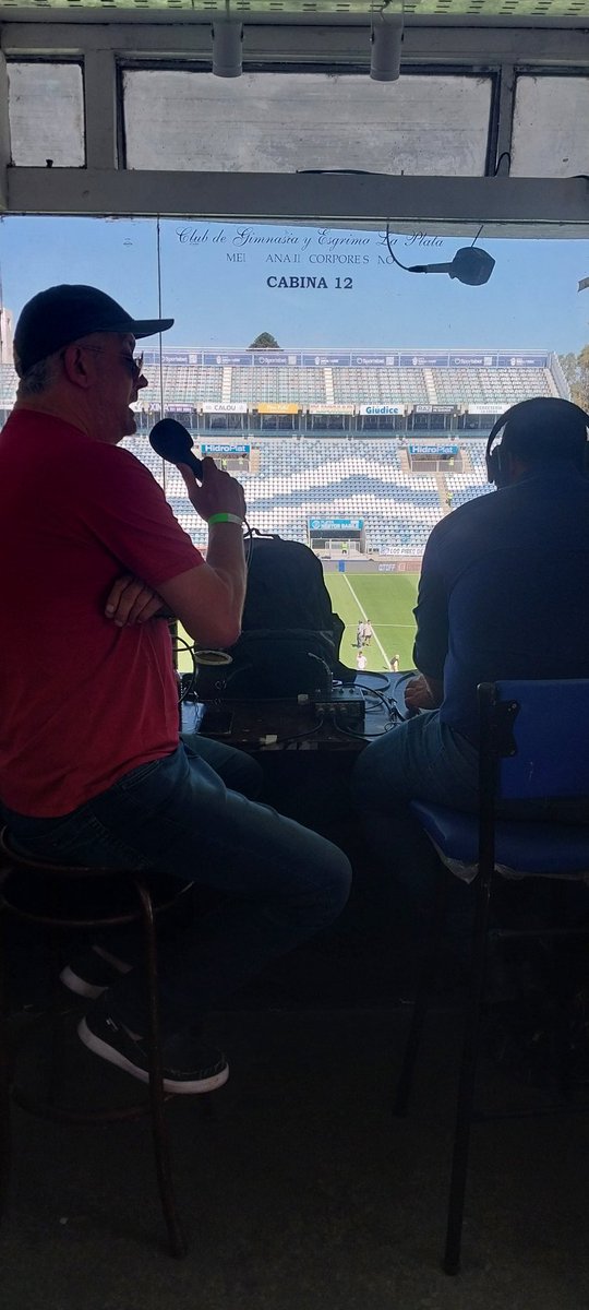 Desde la Cabina 12 del Bosque 
#Gimnasia 
#Unión 
Con <a href="/CastroBalbi_ok/">Hernán Castro Balbi</a> <a href="/martinortiz86/">Martín Ortiz</a> y <a href="/facuache/">Facundo Ache</a>