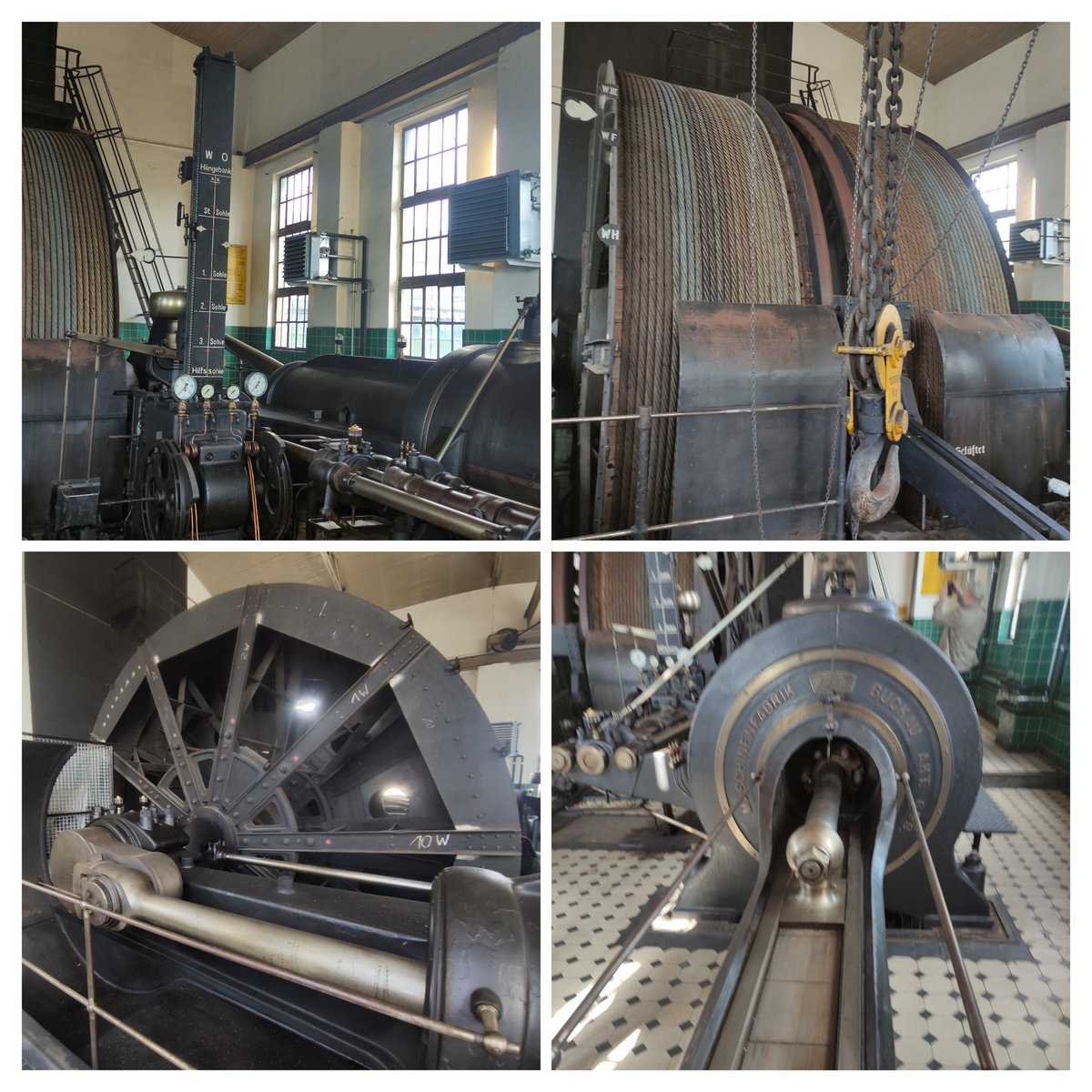 klauswarzecha's tweet image. Zum Tag des offenen Denkmals die Dampffördermaschine am Oeynhausen-Schacht in Ibbenbüren besichtigt. Herzlichen Dank an den Knappenverein Tecklenburger Land für die ganze Arbeit und die tolle Führung. Glück auf!
#kohle #dampfmaschine #bergbau