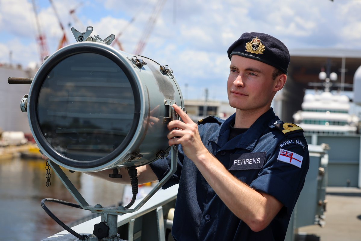 Officers under training have much to learn to become fully qualified, needing to shadow an OOW for at least 600 hours on the Bridge. ⚓️🚢

Beyond their core training they're here to grow as leaders and become ready to one day command the Ship's departments themselves. 
🇬🇧⚓️🇬🇧