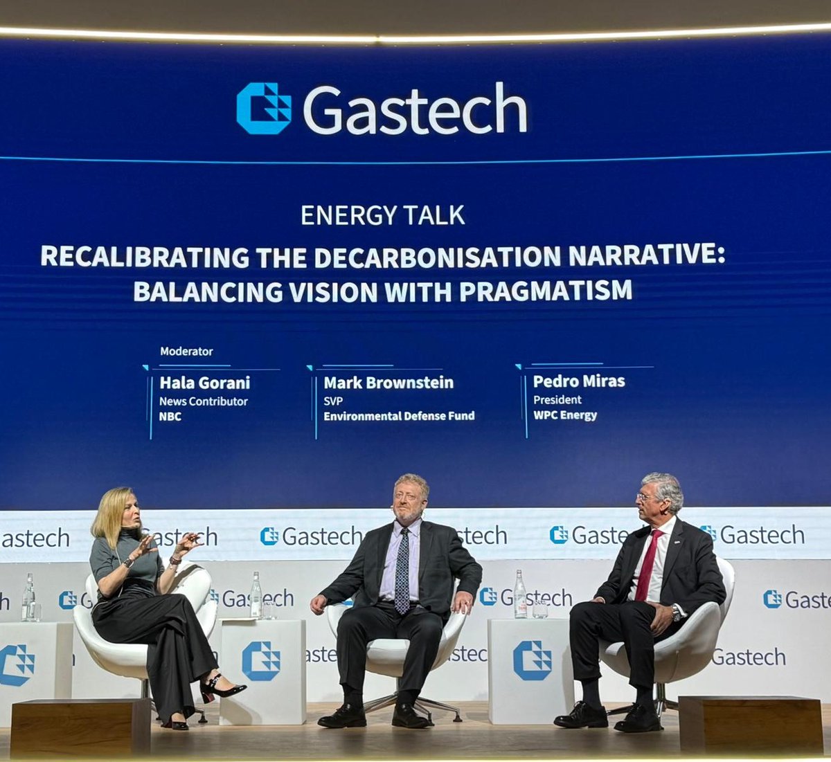 A few days ago, WPC Energy President Pedro Miras , Director General Burcu Gunal, and Programme Director Sarah Ashmore represented our organisation at <a href="/GastechEvent/">Gastech Exhibition & Conference</a>   in Milan.
More here: linkedin.com/feed/update/ur…
#25WPCEnergyCongress #RoadtoRiyadh