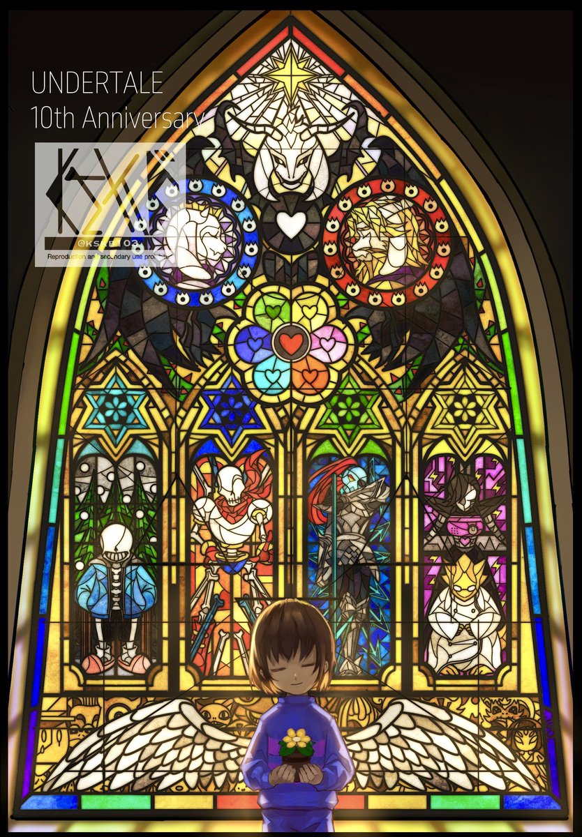 ✨10周年おめでとう✨
#Undertale10周年
#undertale10thanniversary