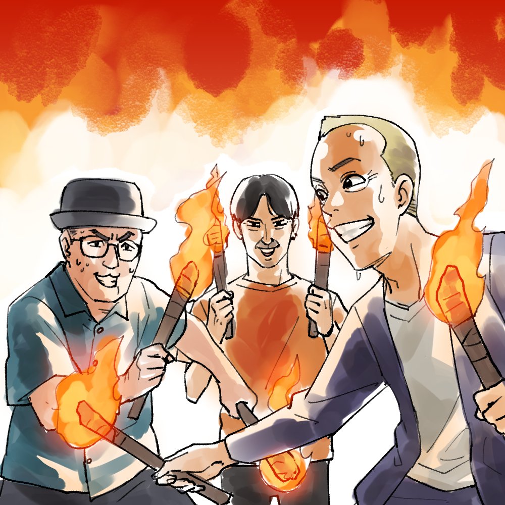 おじさんたちによるオーコメ、だいたいこんな感じでしたという絵
#デレステ10thツアー 
#デレステ10thツアー千秋楽_day1 
#デレステ10thツアー千秋楽_day2