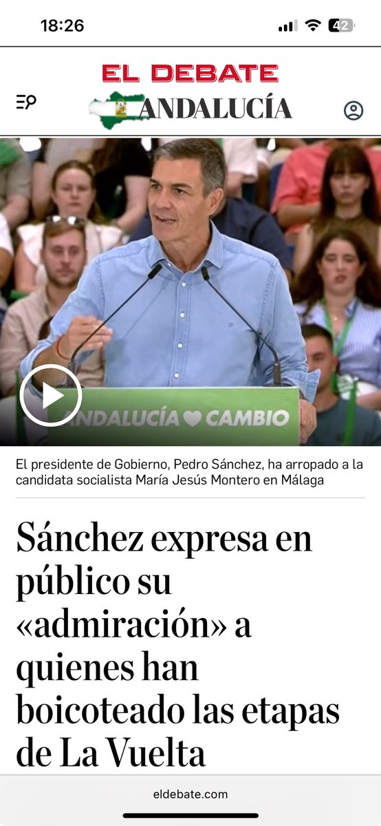 Es un delincuente y hay que meterlo en la cárcel.