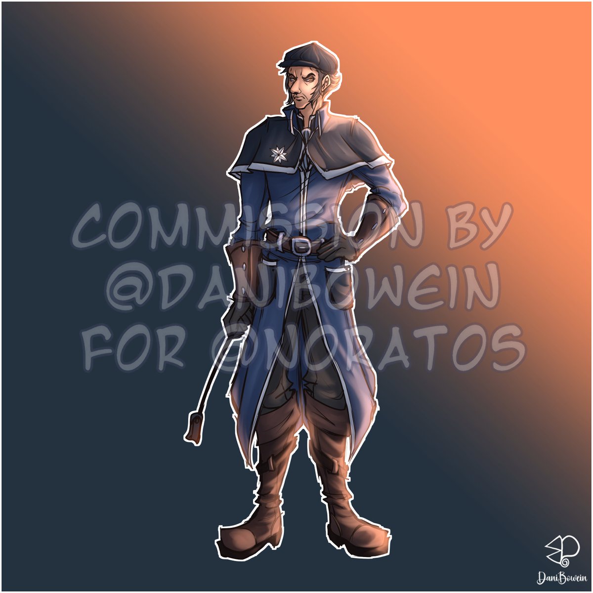 #481 Sherriff of longfame
#anime #commission #art #digitalart #oc