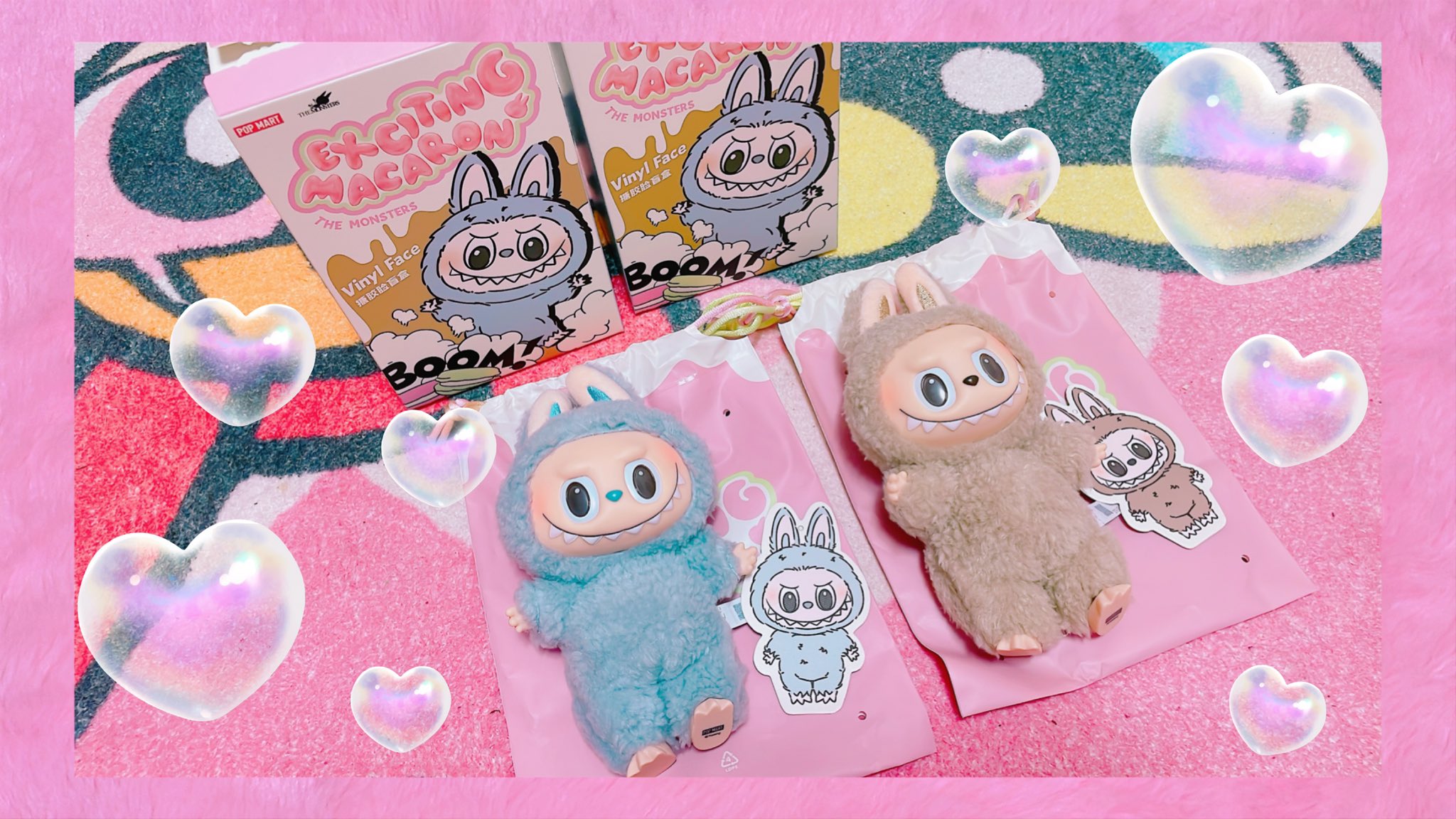 8/31までセール Exciting Macaron ラブブ スカルパンダ Amazon | POP MART THE MONSTERS Exciting Macaron ぬいぐるみ