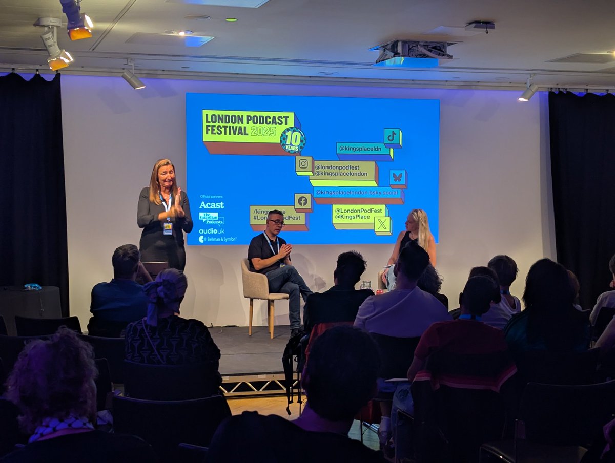 London Podcast Festival tweet media