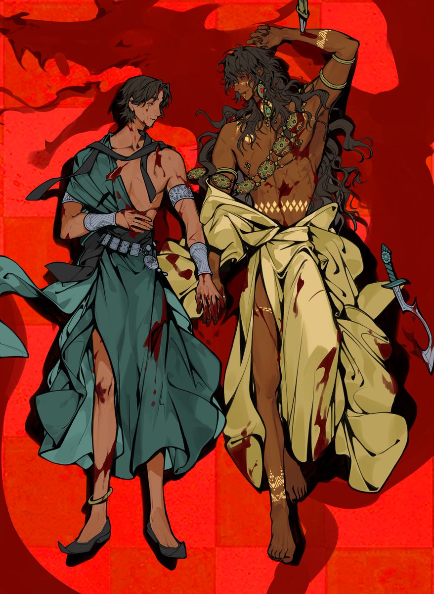 没有失败的结局 只是人生的分歧……
但无论如何两个人的故事都会再次重新开始 大王总是笑着坐在王座上 等待着阿尔图的任何选择……万千种可能中也会有一瞬间心意相通理解的时刻……#sultansgame