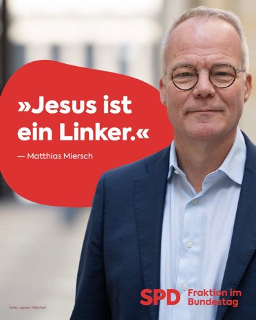 Wo zwei oder drei Sozialdemokraten in meinem Namen versammelt sind.