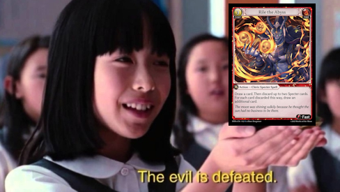 It's over.

#GrandArchive #GrandArchiveTCG