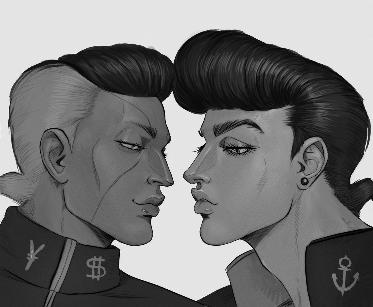 I don't have anything new for Josuyasu day so I'm posting this old art again that the talented Jubin Ahn corrected for me 💕

#億仗の日