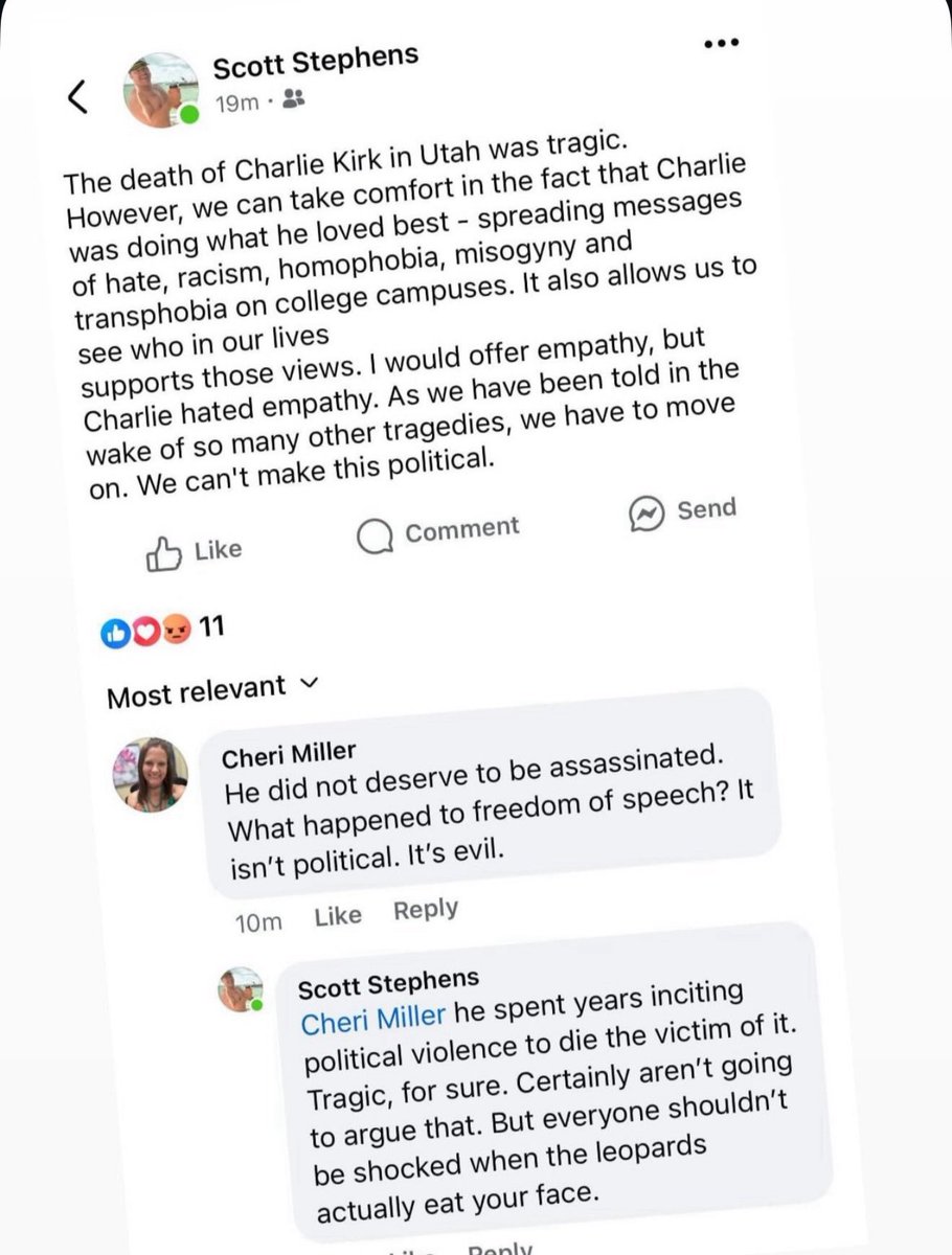 nicksortor's tweet image. 🚨 BREAKING: Army Colonel Scott Stephens has been SUSPENDED by War Secretary Pete Hegseth after he justified the kiIIing of Charlie Kirk

Woke members of the military are exposing themselves and being PURGED from the ranks.

MORE of this! 🇺🇸