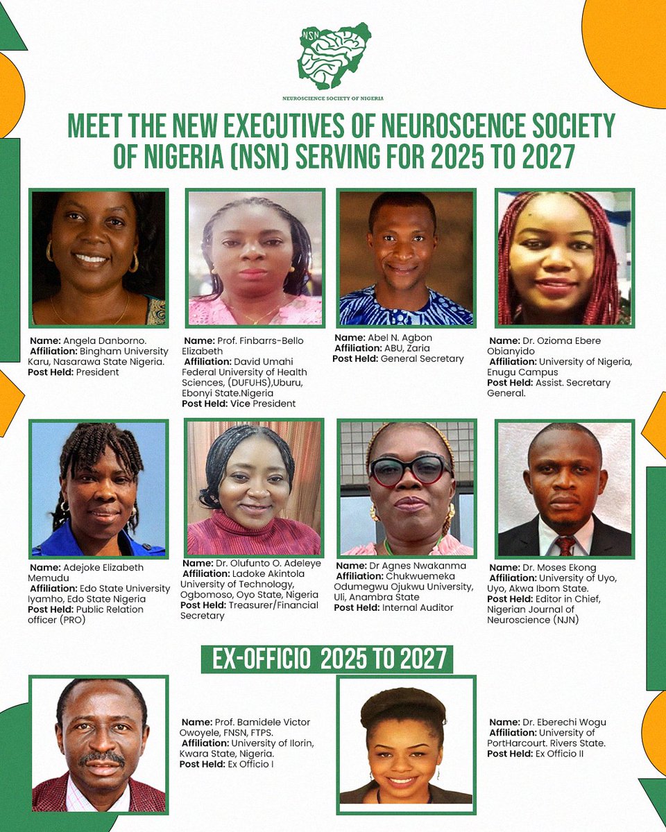 Neuroscience Society of Nigeria (NSN) tweet media
