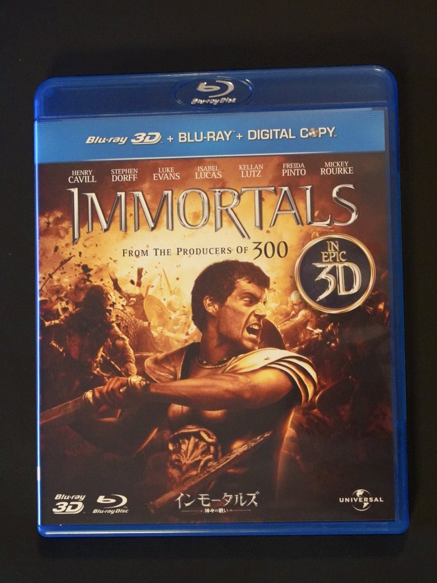 HIDEO_KOJIMA_EN's tweet image. Will watch Tarsem Singh’s “Immortals” for the first time on Blu-ray tonight.