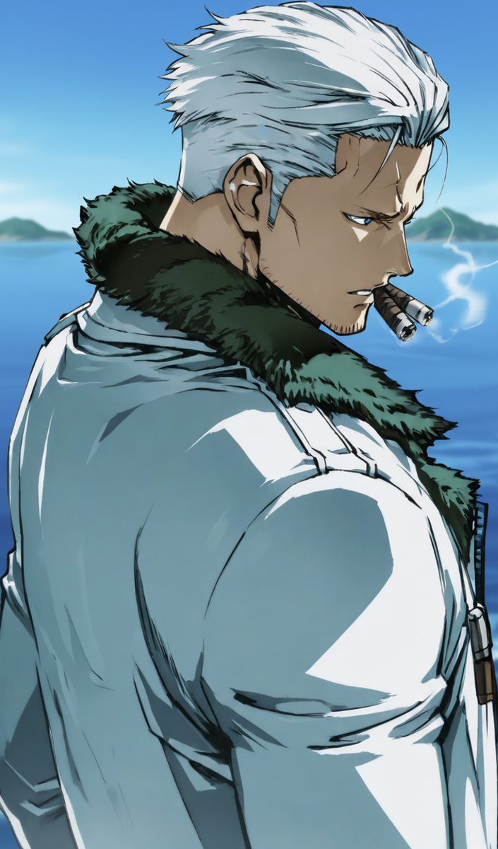 apollo5143's tweet photo. スモーカー（onepiece）
#AIart #AIArtCommuity https://t.co/wQLD3HzI1R