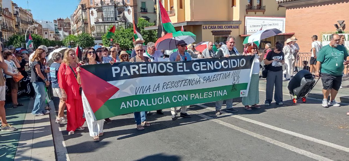 Este fin de semana USTEA ha estado en las movilización contra el genocidio del pueblo palestino en varias ciudades andaluzas #FreePalestine #PalestinaLibre