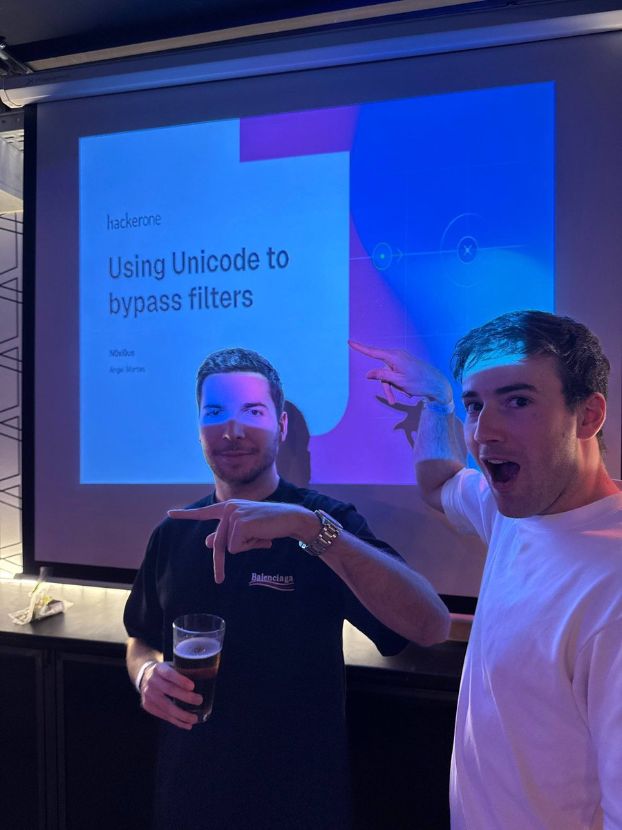 hipotermia's tweet image. Thanks to everyone who joined us at the @Hacker0x01 Brand Ambassadors Speed Show&Tell in Madrid, and special thanks to all who presented! 💕