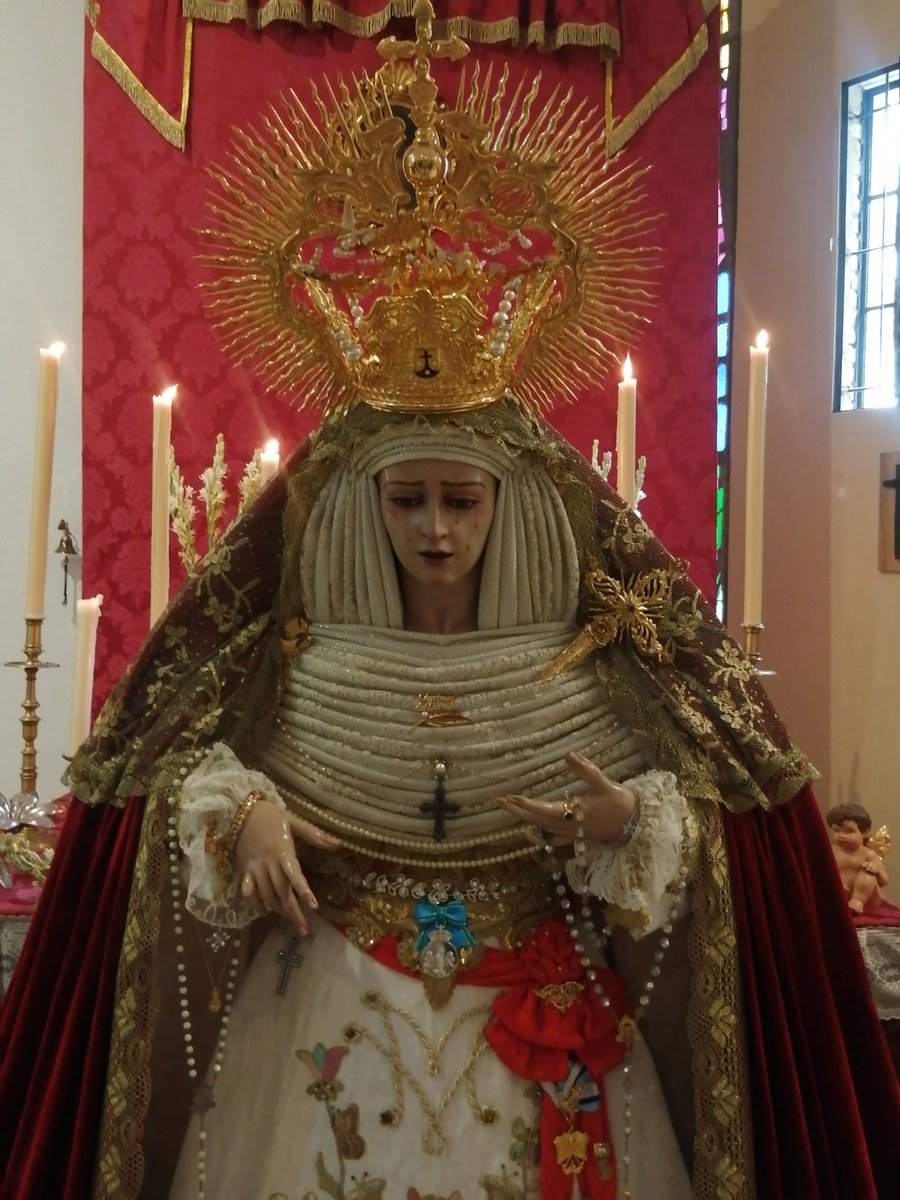 5Ll_Aurora's tweet image. Este domingo hemos acompañado a nuestros hermanos de Lágrimas del Carmen durante la Función Principal ofrecida a su Sagrada Titular, que ha quedado expuesta en devoto besamanos tras el acto. Bellísima como siempre, hermanos.
#5llagasyaurora⚓
#estrelladelamañana
#auroratrinitaria