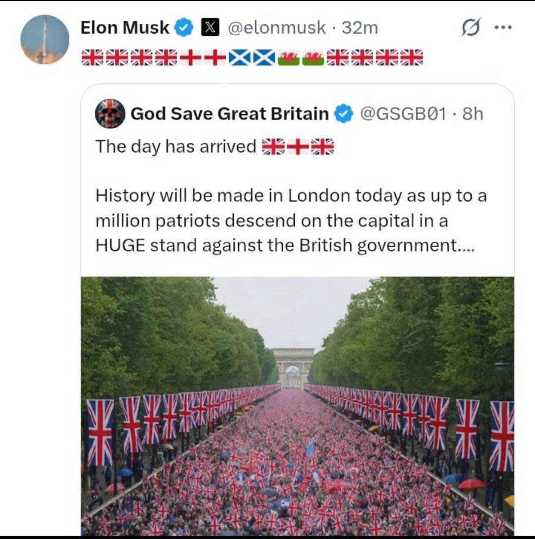 OMG. 
Jerk Musk didn't see the difference between an AI image and a real photo, but he's also unfamiliar with Parisian architecture. The photo shows the Triumphal Arch (Arc de triomphe de l’Étoile)