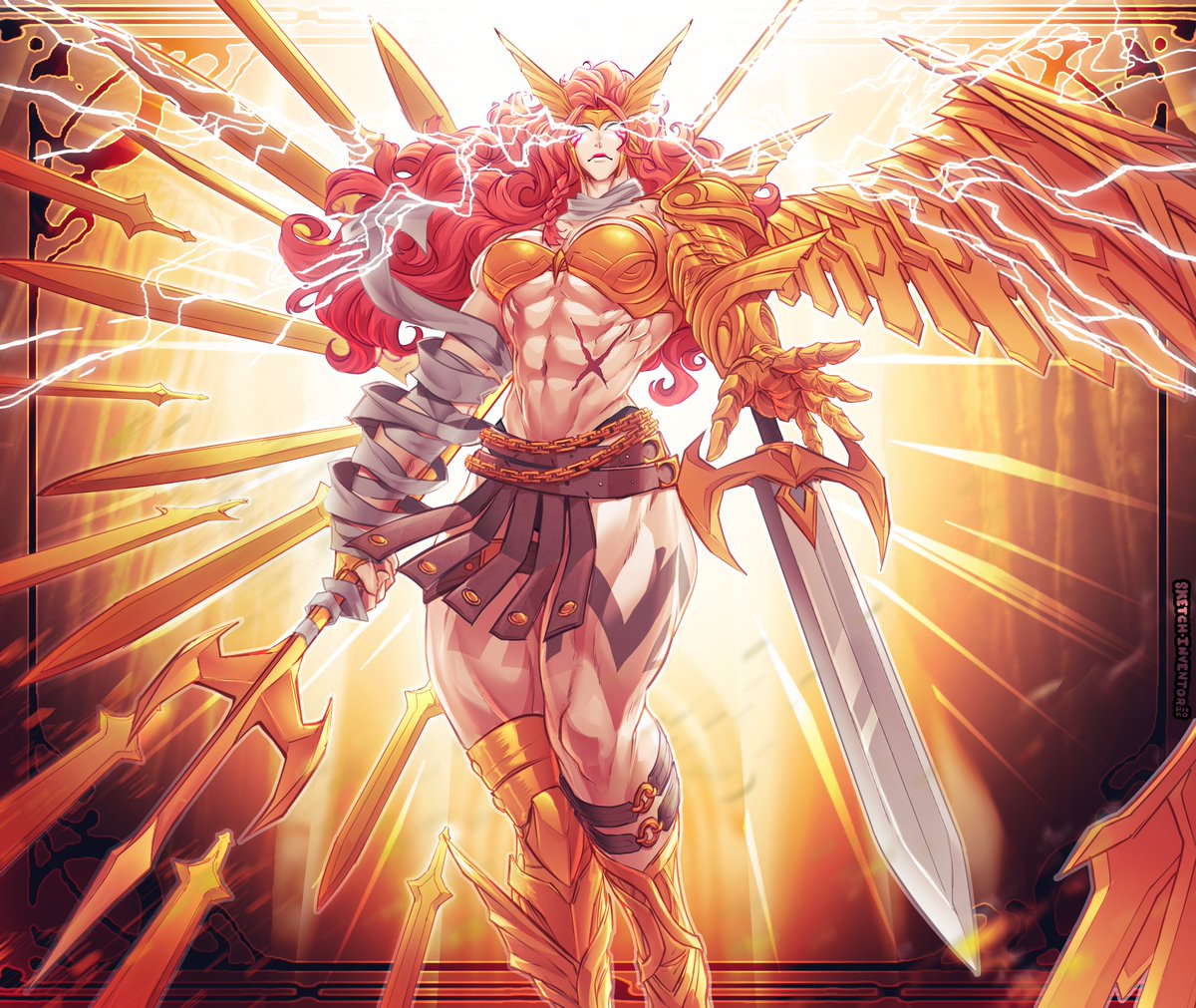 Now THIS is a woman, Odin bless Guangguang 

#MarvelRivals #Angela