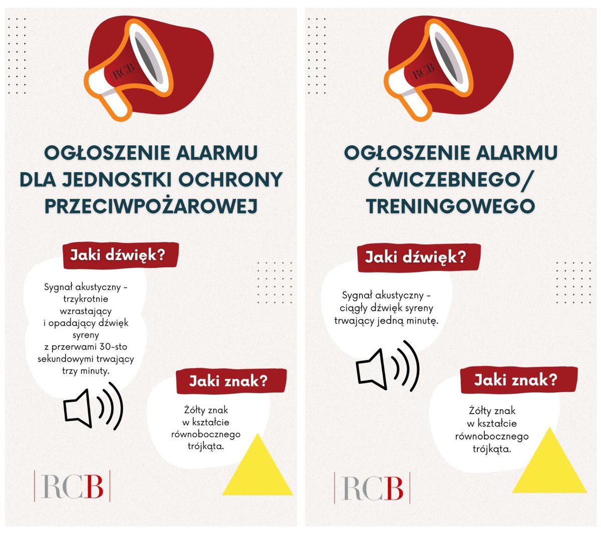 Konsekwentnie budujemy system ochrony ludności i obrony cywilnej 🇵🇱 Jednym z podstawowych elementów jest #edukacja dla bezpieczeństwa, na przykład o tym co oznaczają sygnały alarmowe i alerty wysyłane do mieszkańców. W wielu miejscach na świecie to wiedza powszechna. W Polsce też
