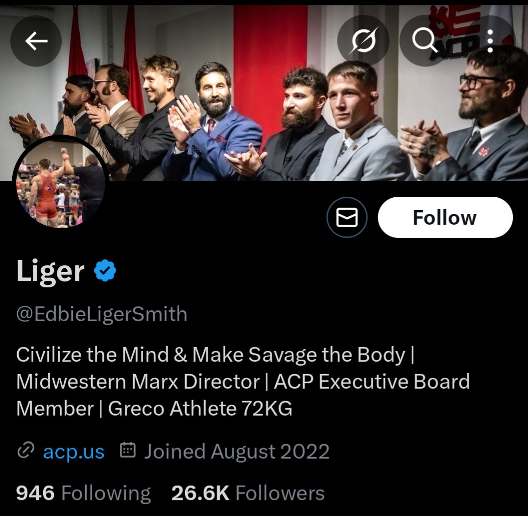 Why do all these ACP guys have big follower counts and no engagement?