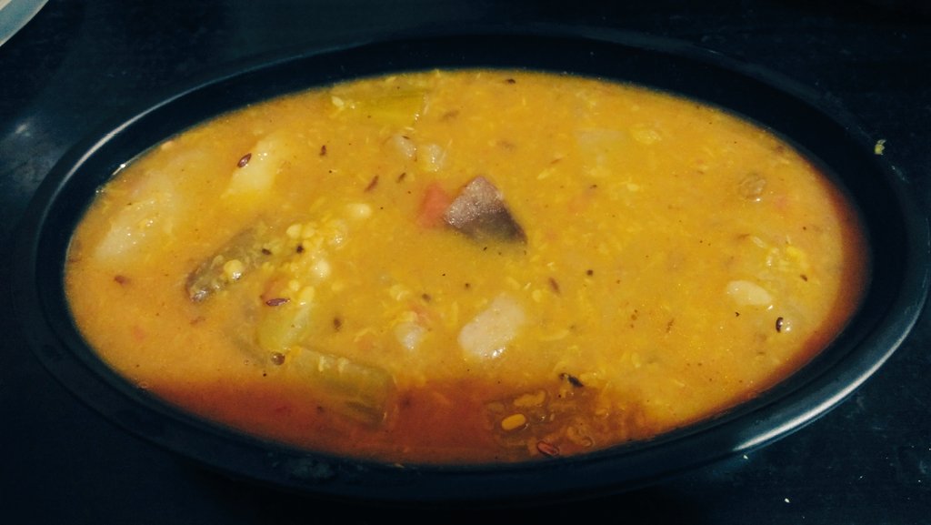 QRbabun's tweet image. ଡାଲମା ପରଟା 😍
#Combination
#Odifood