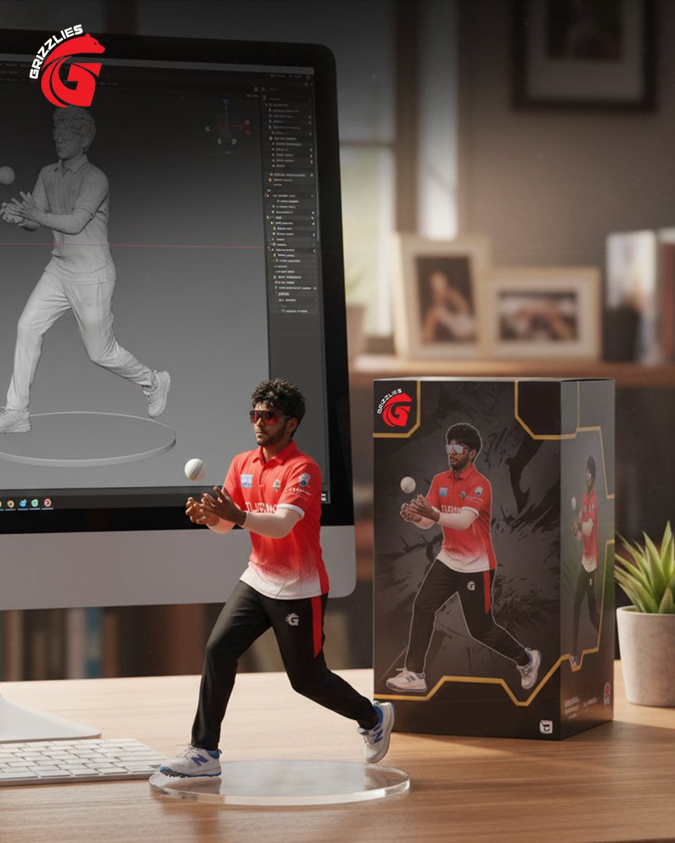 Joining the trend with the coolest figurines! 😎✨ What would you name this epic Grizzlies collection? 

#SanRamonGrizzlies #AItrend #nanobanana