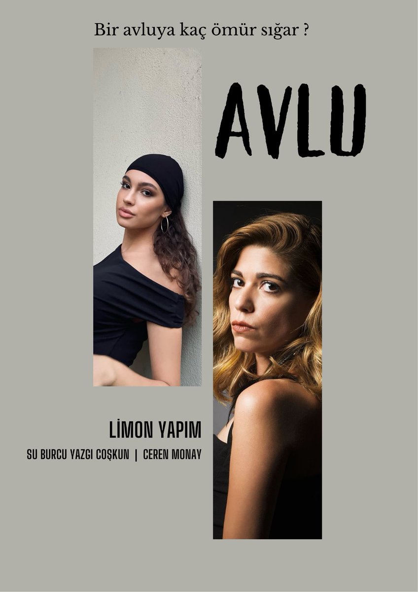 "Bir avluya kaç ömür sığar?" 

#SuBurcuYazgıCoşkun • #CerenMonay • #Avlu