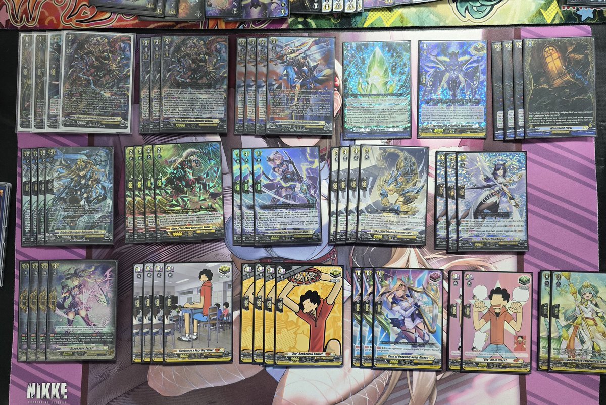 First Locals 1st place W in a while, Undercover feels really smooth right now 😌 Wiola is MVP

R1 - Heartluru <a href="/soul2092/">James Gilroy</a> - W
R2 - Heartluru - W
R3 - Sybilt <a href="/DanH626/">Old Man Danos</a> - W
R4 - Vyrgilla - L (Tiebreakers? 🤣)

Definitely swapping Fire for Twincast for the next one though

#VGTopDecks