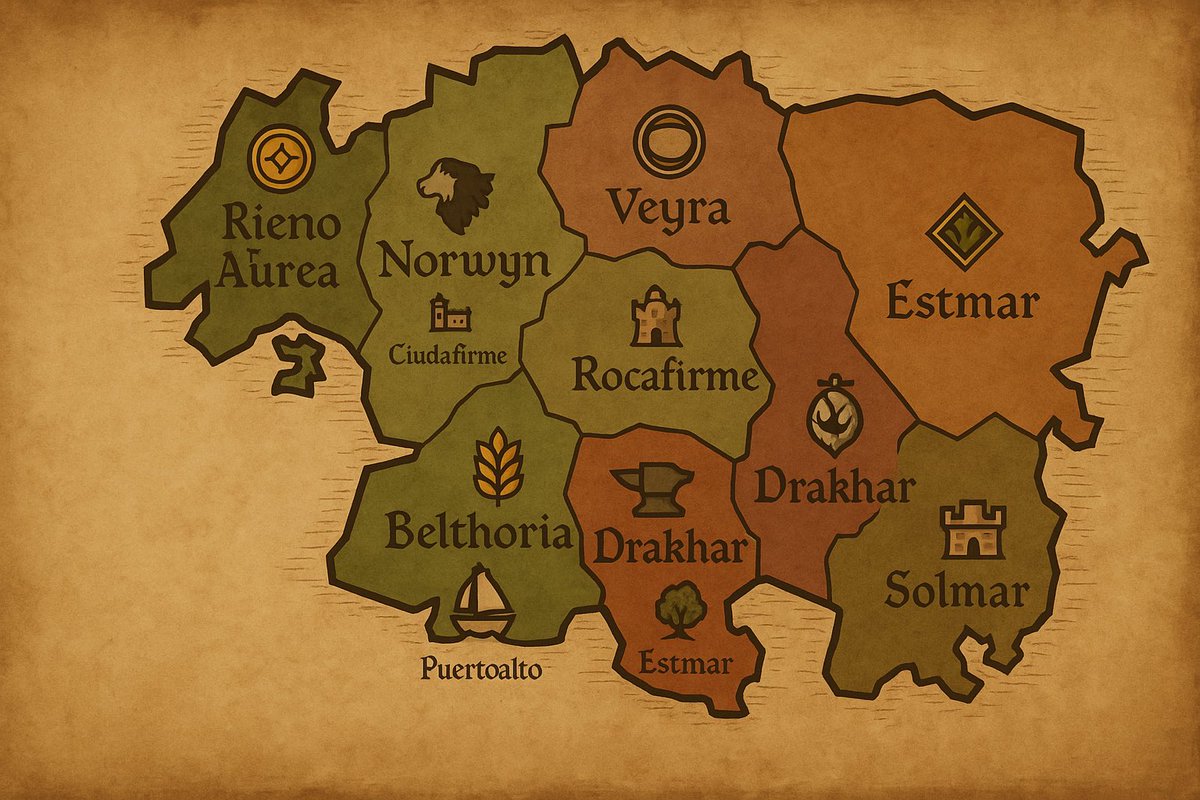He estado probando distintos diseños para los mapas del próximo juego de decisiones que lanzaré, aunque creo que prefiero algo circular #IndieGameDev