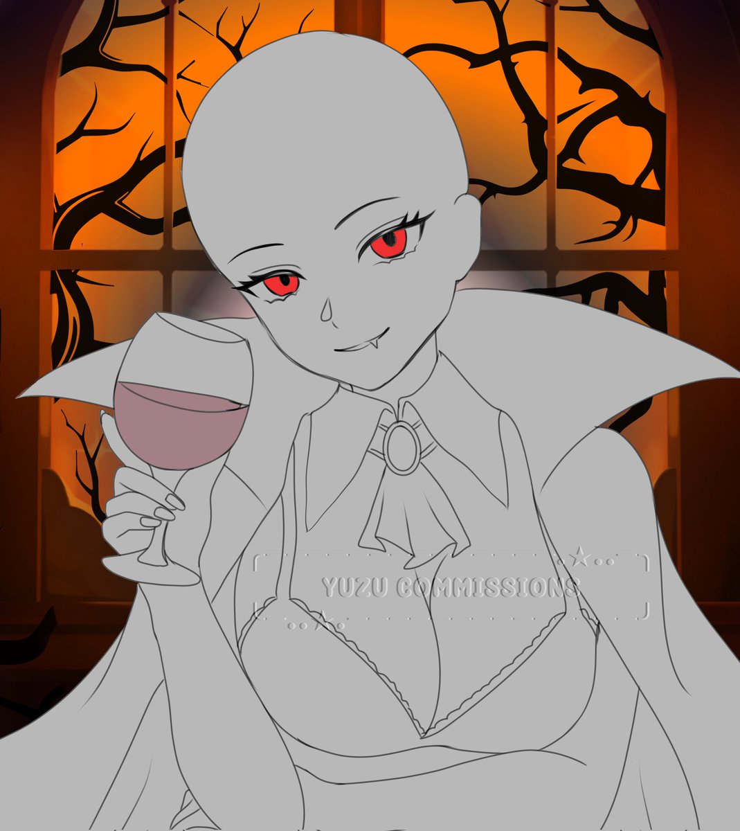 hellooo y'all!! yuzu's back, ready to grind comms again >:)) finally finished my 1st batch of 1st Spooky YCH! also, just finished this 2nd Spooky YCH !! 

with this, i'll be holding a raffle for these YCHs~!!
• follow + like + rt
• drop ur oc on comments

GOODLUCKKK EVERYONE !!