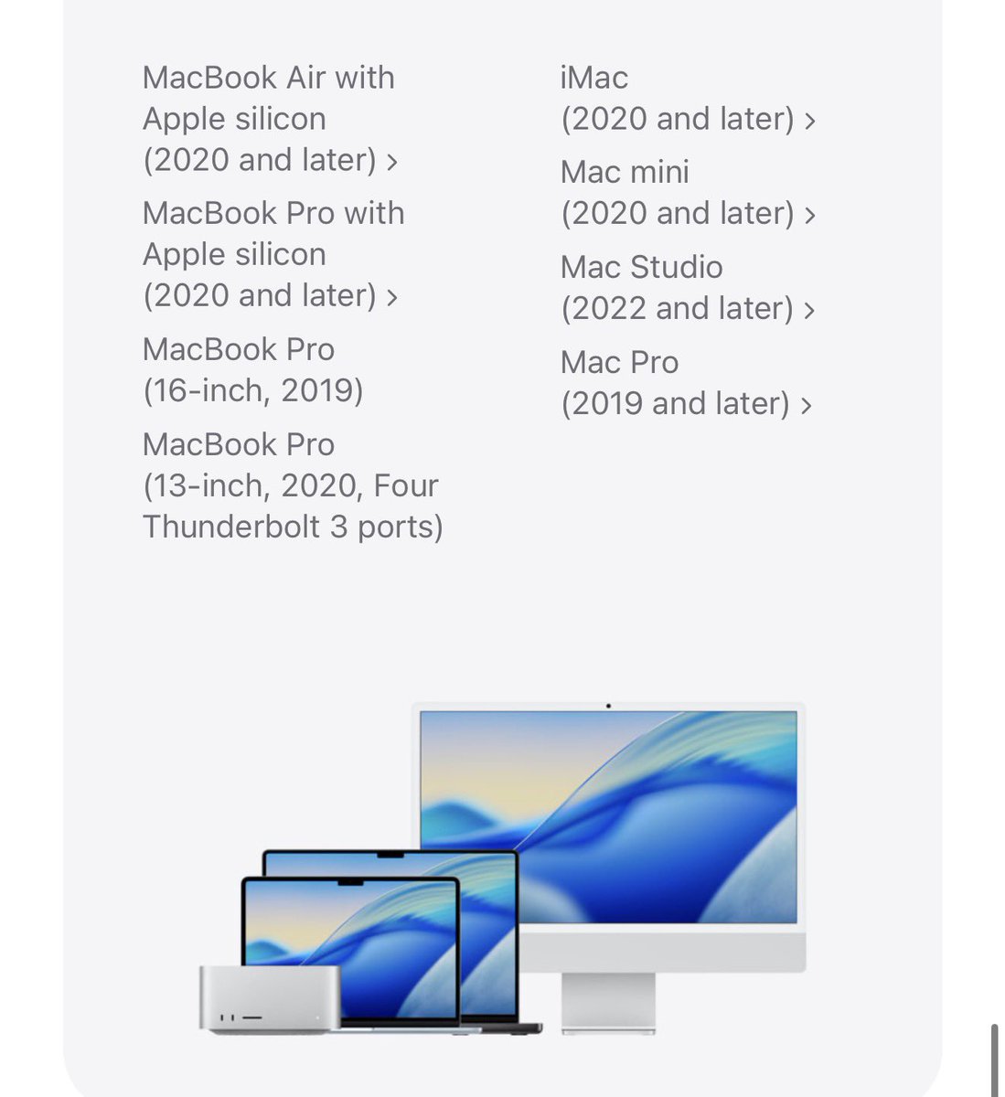 Osama11's tweet image. الأجهزة المدعومة بتحديث غداً  ، اسماء الاجهزة باللغة العربية في وصف كل صورة
ابرز مزايا التحديثات الجديدة اللي جربتها في وسم 
#iOS26Osama