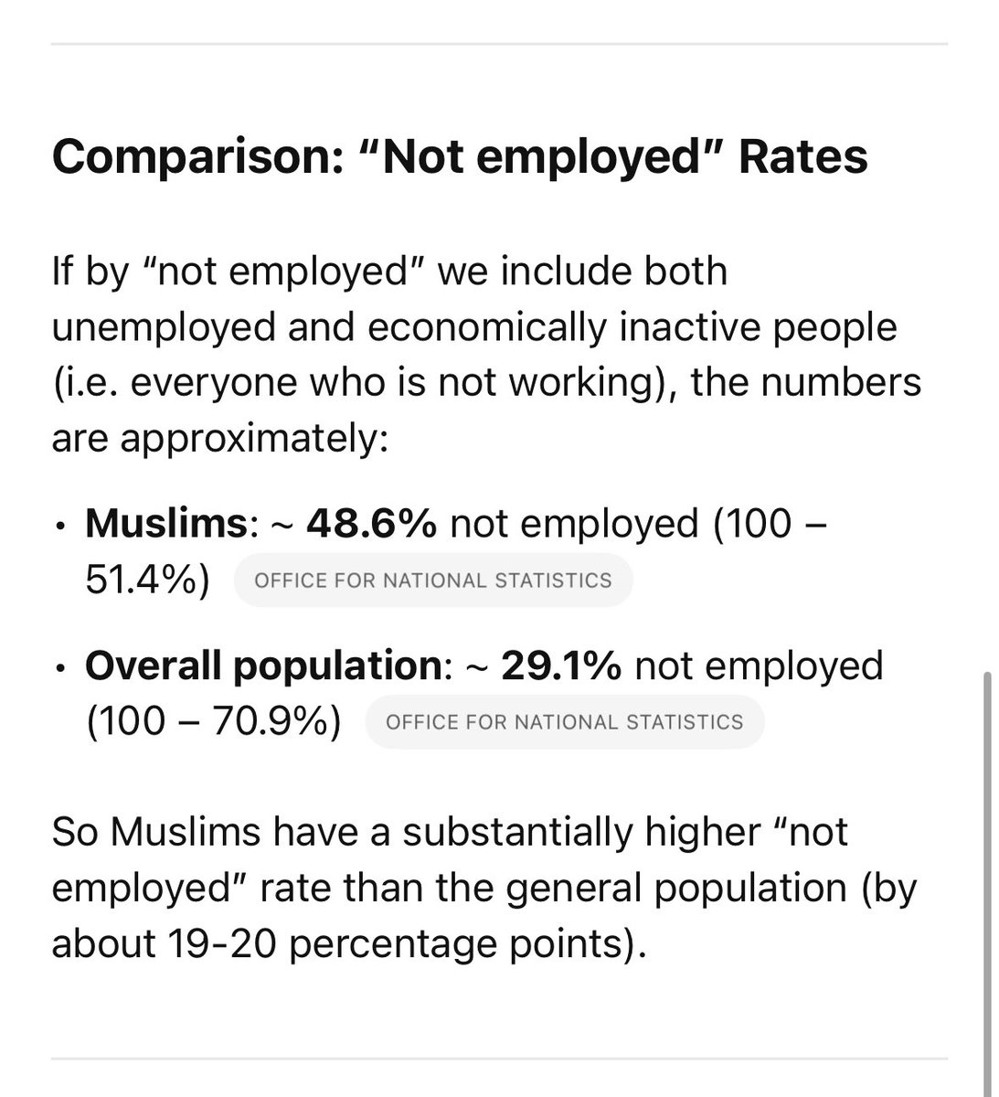 ktailsme's tweet photo. @swbond92 @grok @moment_mirthful @TRobinsonNewEra I thought the same question. This was ChatGPT answer using ONS stats https://t.co/6R1VOijtSH