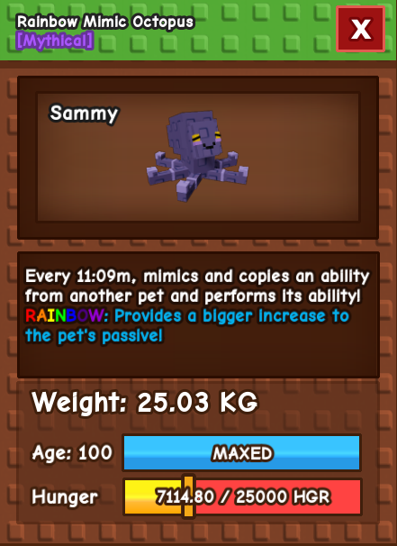 danjegel's tweet photo. WTS Mimic 
Mega Mimic Fawny (27.39kg) 50k
Mega Mimic Mewl (27.85kg) 50k
Mimic Rainbow Mally (27.41kg) 90k
Mimic Rainbow Sammy (25.03kg) 80k https://t.co/OMOrjuNYuW