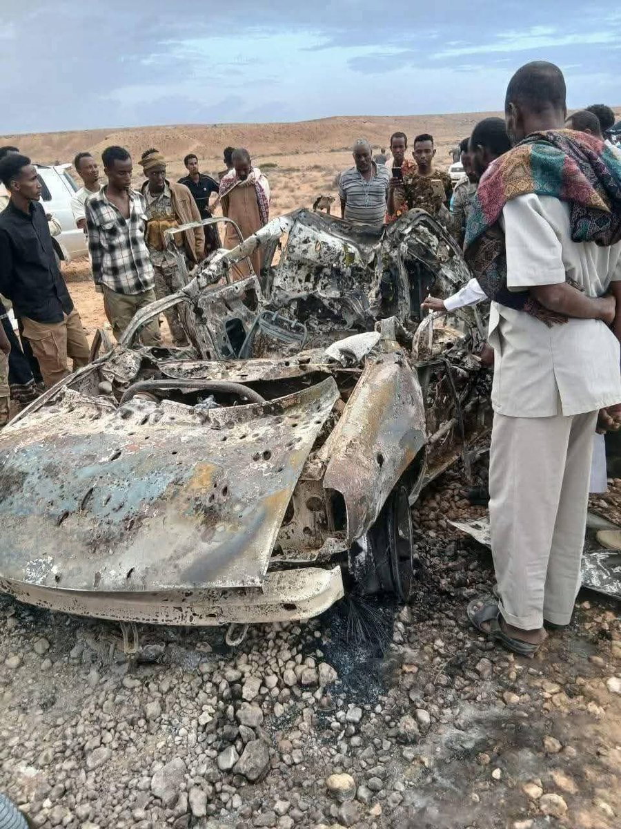 umutcagrisari's tweet photo. Police in Somalia’s Sanaag region confirmed that a local elder, Omar Abdullahi Abdi Ibrahim, was killed in an airstrike on Saturday around 2:30 p.m. local time.

No country has officially claimed responsibility, but regional sources say the strike was most likely carried out by the UAE, which has recently increased military activity in northeastern Somalia.