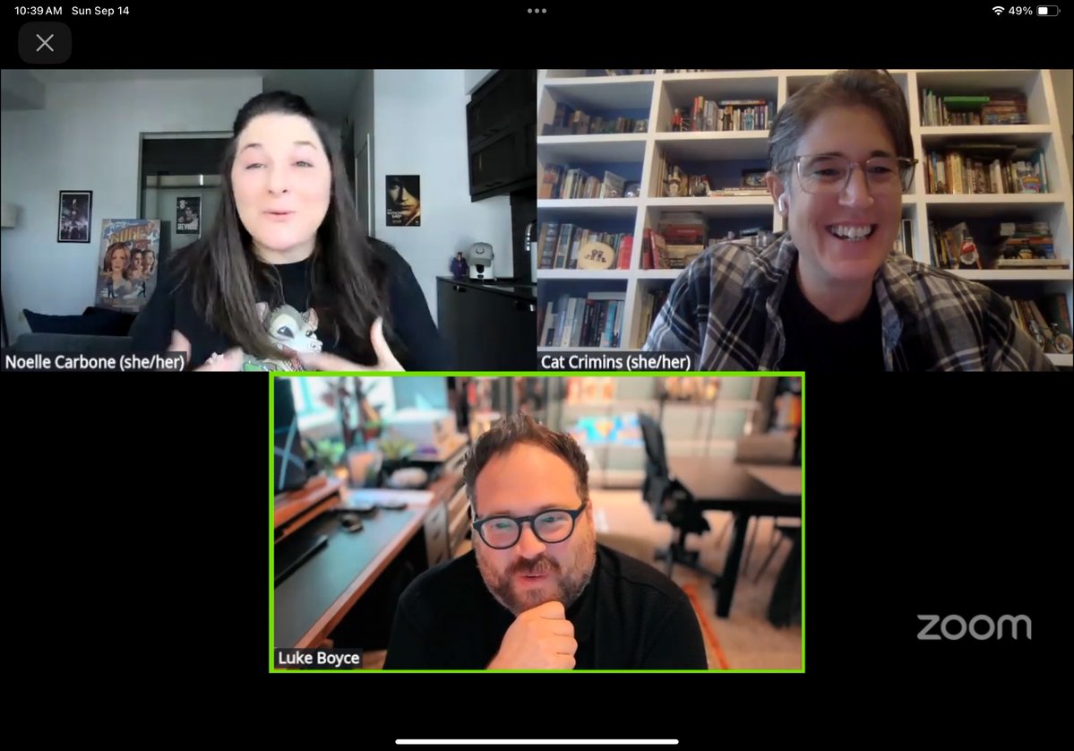 Jackie Guelker (@jguelker) on Twitter photo Such a great panel this morning with <a href="/LukeBoyceLive/">Luke Boyce</a> #NoelleCarbone and <a href="/CatCrimins/">Cat Crimins 🤓 🏳️🌈</a> talking about how #Revival came together ❤️
<a href="/EarpConic/">EarpConic Presents</a> #RevivalWeekend Such a great panel this morning with <a href="/LukeBoyceLive/">Luke Boyce</a> #NoelleCarbone and <a href="/CatCrimins/">Cat Crimins 🤓 🏳️🌈</a> talking about how #Revival came together ❤️
<a href="/EarpConic/">EarpConic Presents</a> #RevivalWeekend