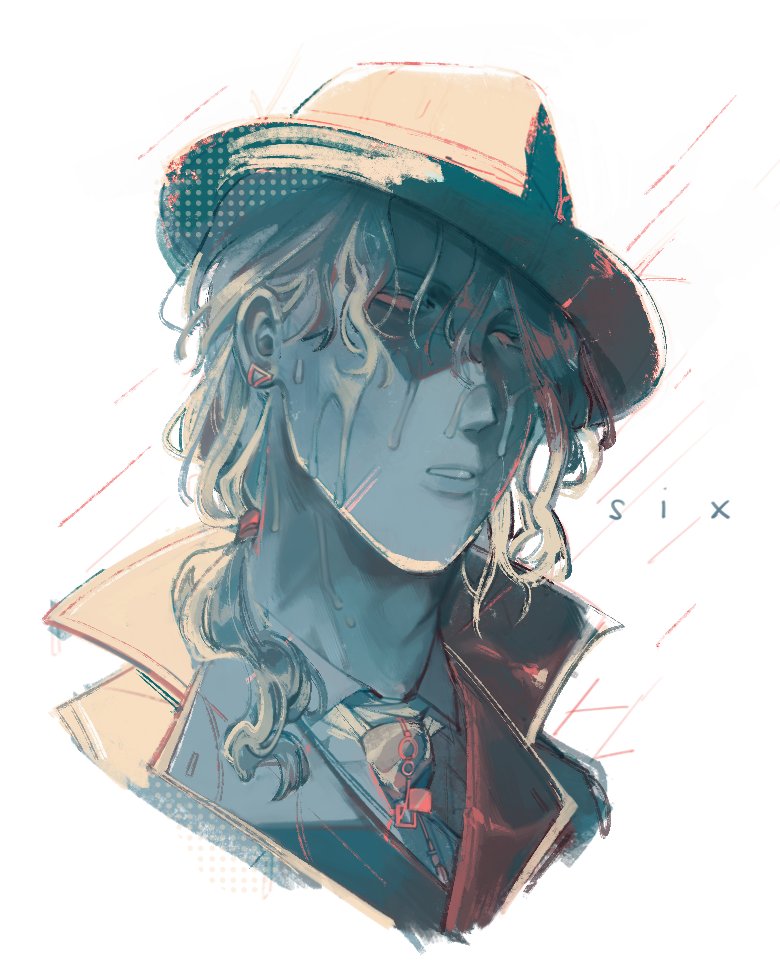 6 artwork submission (detective ver.) 

hope i'm not late TT first time posting my art on this account, and it's all for this guy &gt;&lt; might not be contest-worthy but i just wanted to have fun with this one!!

#zakfarion6 #reverse1999