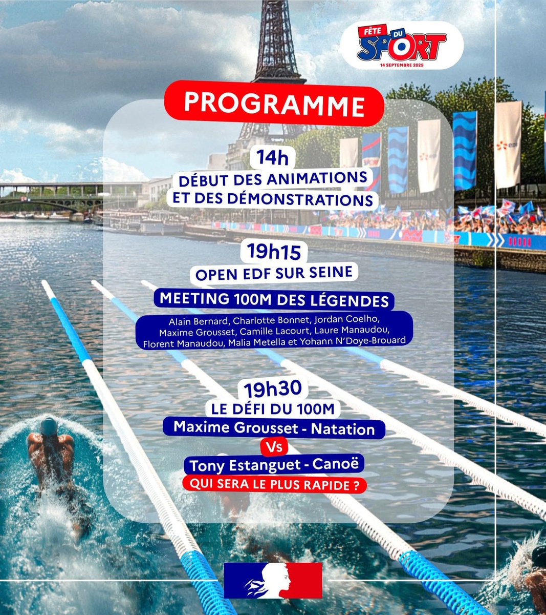 RamaCParis75's tweet image. Nous y sommes au bassin de Grenelle 🏊🏻‍♀️🏊🏻‍♀️ et ça va commencer 🤩 🥳 nos champions olympiques sont prêts 👏🏽👏🏽🤔 #PontdeGrenelle #Paris #Paris15