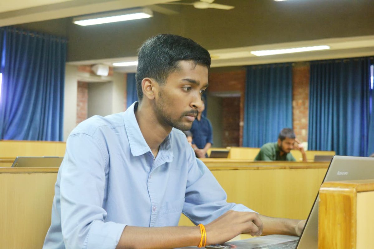 Gaurav775X's tweet image. 🥇 Won 1st place at Error Erasers 👾
Fixed bugs, revived a broken website & turned chaos into code.
Creativity + Problem Solving + Fun = Pure W! 🚀✨
#ErrorErasers #DebuggingChallenge #ProblemSolving #TechEvent