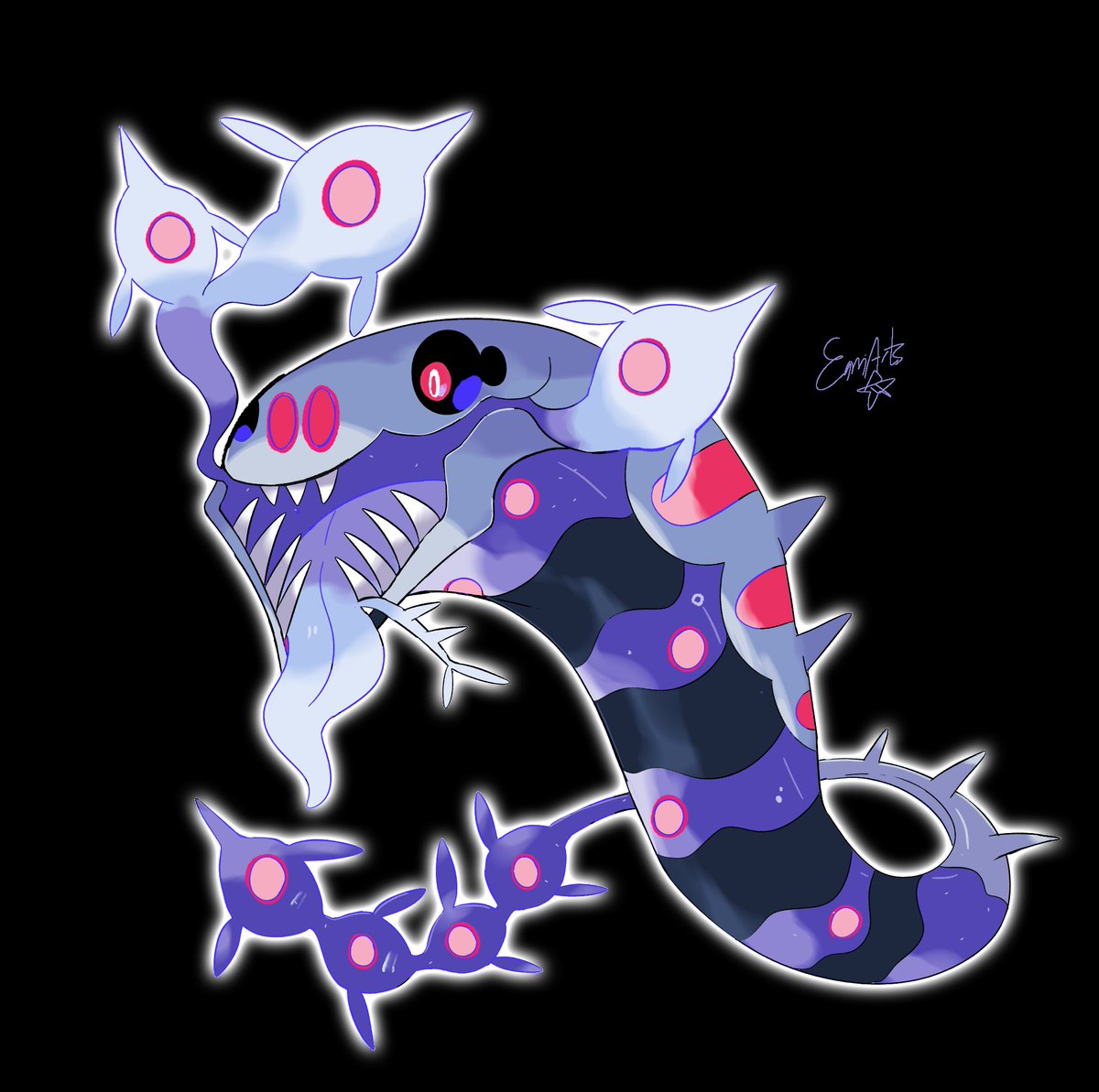 I just added two new items to my Ko-fi Shop!

Blackolt - An electric type badger fakemon
ko-fi.com/s/890d867bf5
Huntrail - A water/ghost evolution for huntail
ko-fi.com/s/b83dfc3101